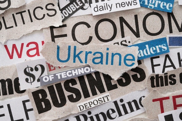 A collage of newspaper headlines from different countries that have experienced debt crises, including Greece, Argentina, and Russia. The headlines highlight the economic turmoil and social unrest that accompanied these crises.