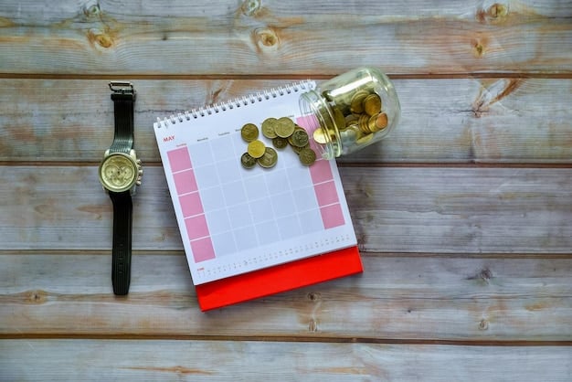 A calendar with recurring savings deposits marked, showing the regularity of automated savings. The image should convey ease and consistency.