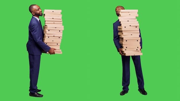 A split image: On one side, a person gleefully knocking down a small stack of dominoes (debt snowball). On the other side, a person strategically dismantling a larger, more complex structure with ropes and pulleys (debt avalanche).