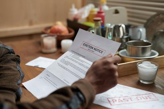 Image depicting a person filling out an application form for disaster relief assistance, with documents such as identification, proof of residency, and damage assessments on the table.