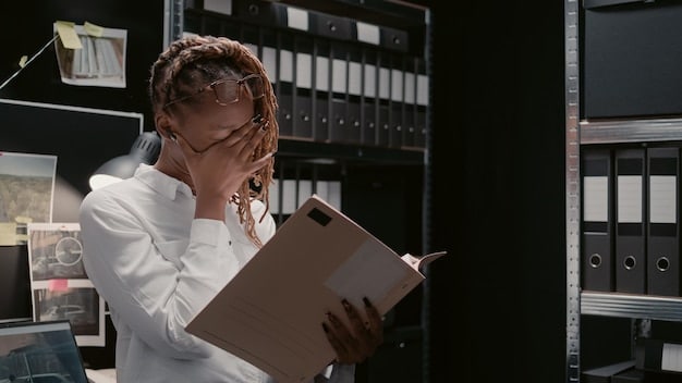 A person shredding documents containing sensitive information, with a determined expression. Accentuate the physical security aspect of protecting personal data.